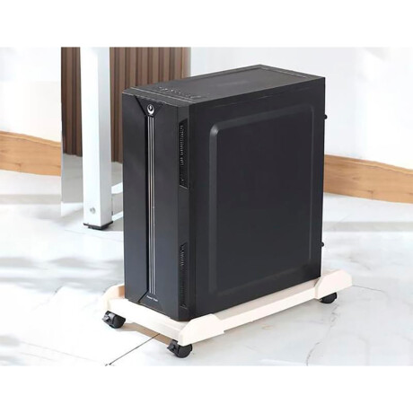 Soporte CPU Torre Computadora con Ruedas 44x22cm 913-1 NEGRO