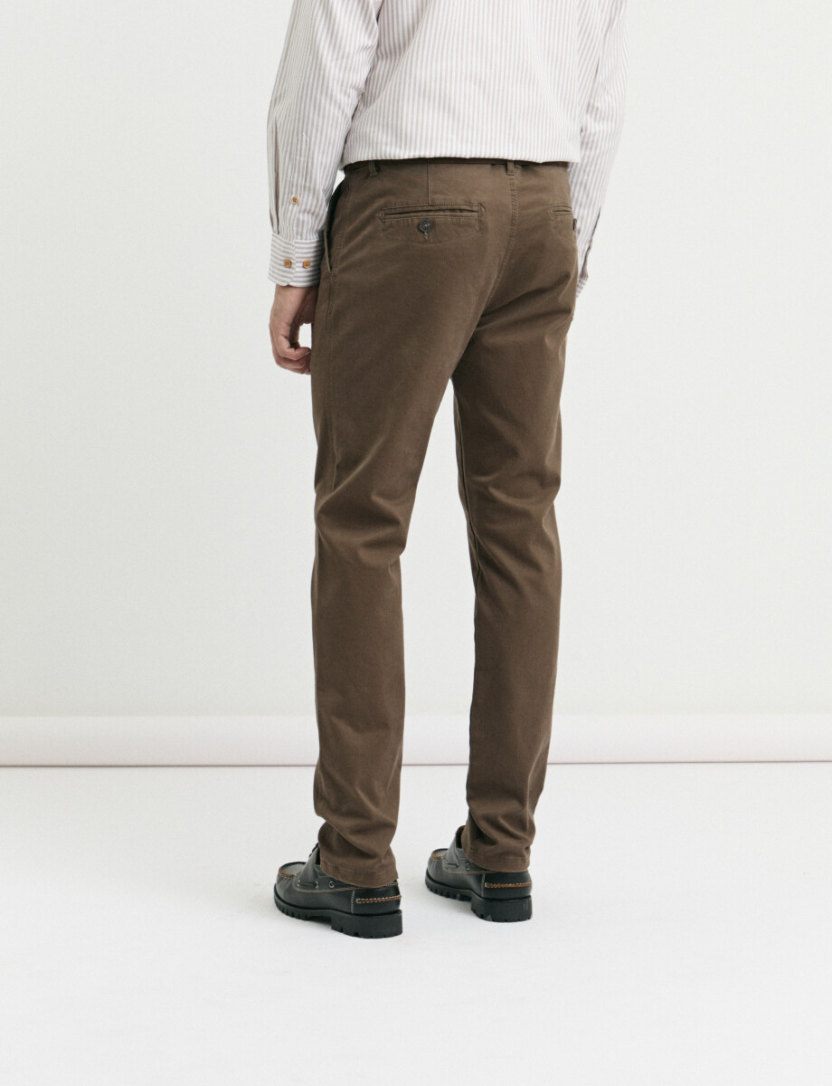 080423 PANTALON HARRY Marron