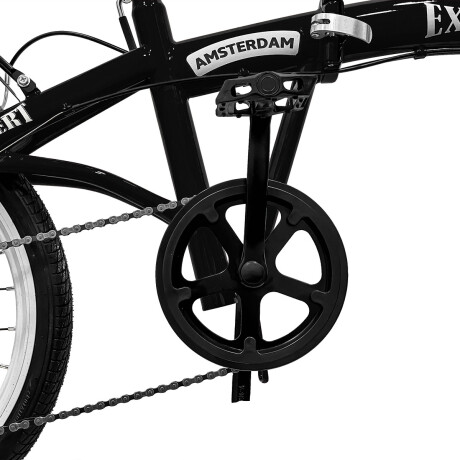 Bicicleta Plegable Expert Amsterdam Rodado 20 C/Cambios Varios Colores Negro