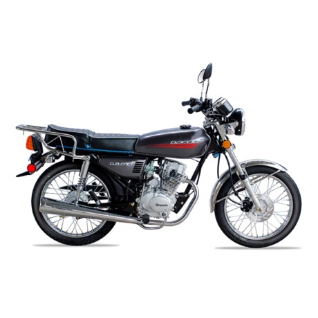 Moto Baccio Calle Classic 125cc Freno Disco / Rueda Rayos Gris