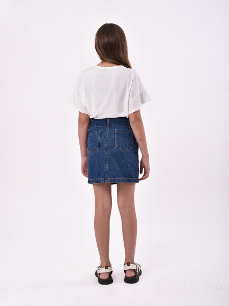 FALDA XIME AZUL OSCURO