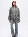 Campera Miukas Gris Melange