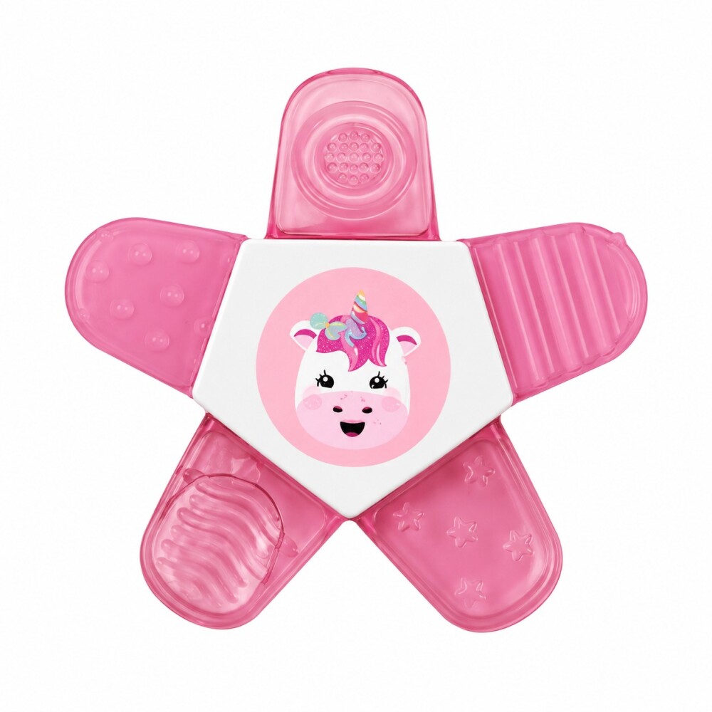 Mordillo gel silicona estrella P&F unicornio