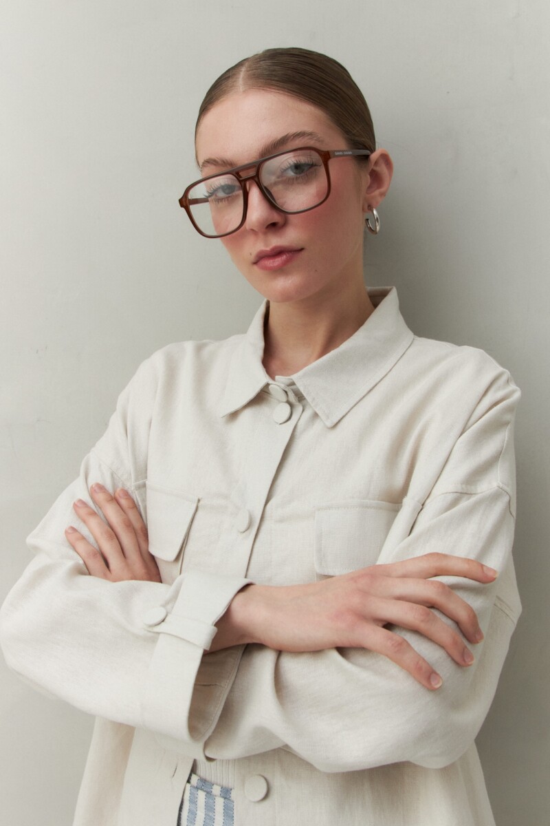 CHAQUETA RILEY Hueso