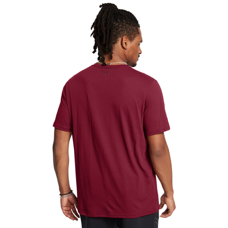 UA TEAM ISSUE WORDMARK SS-RED RED-625