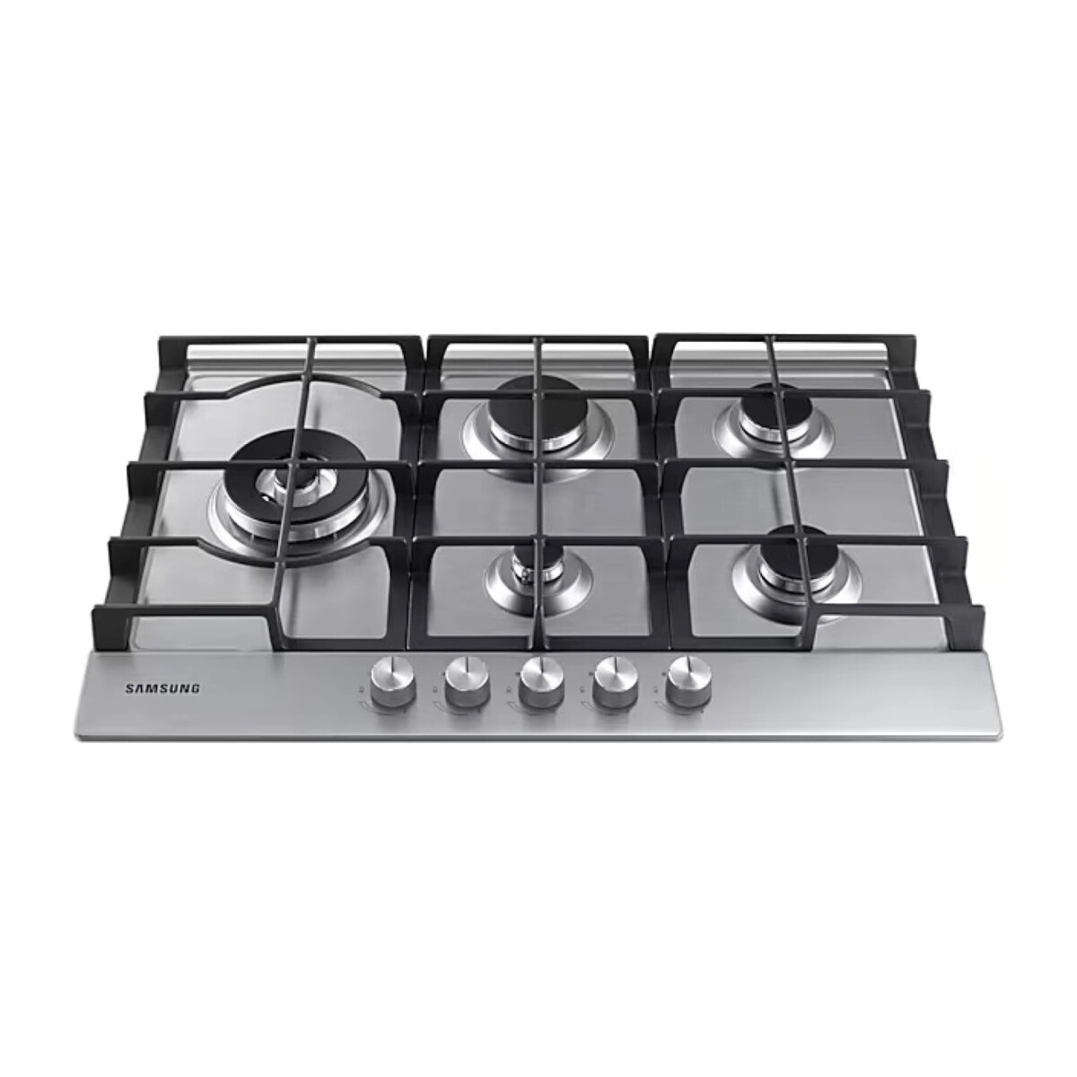 Anafe a Gas Samsung 5 Hornallas con Triple Corona 75 cm NA75J3030AS 