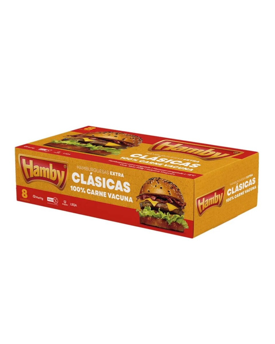 HAMBURGUESAS HAMBY X 8 