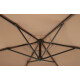 Sombrilla lateral taupe 3 m Sombrilla lateral taupe 3 m