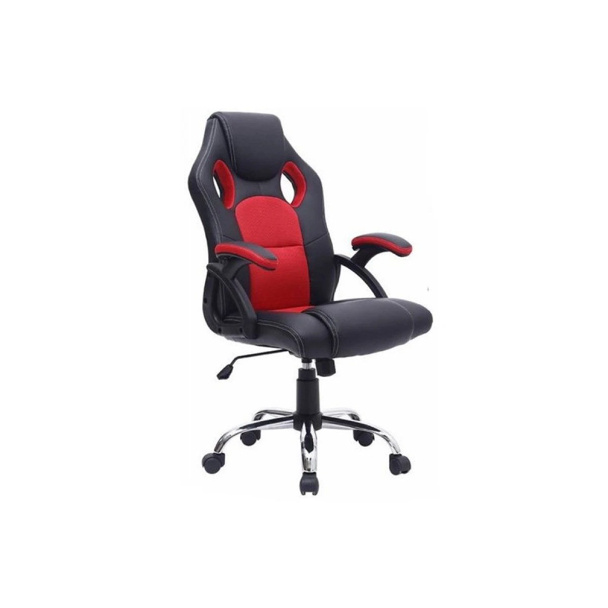 SILLA GAMER NEGRO / ROJO 