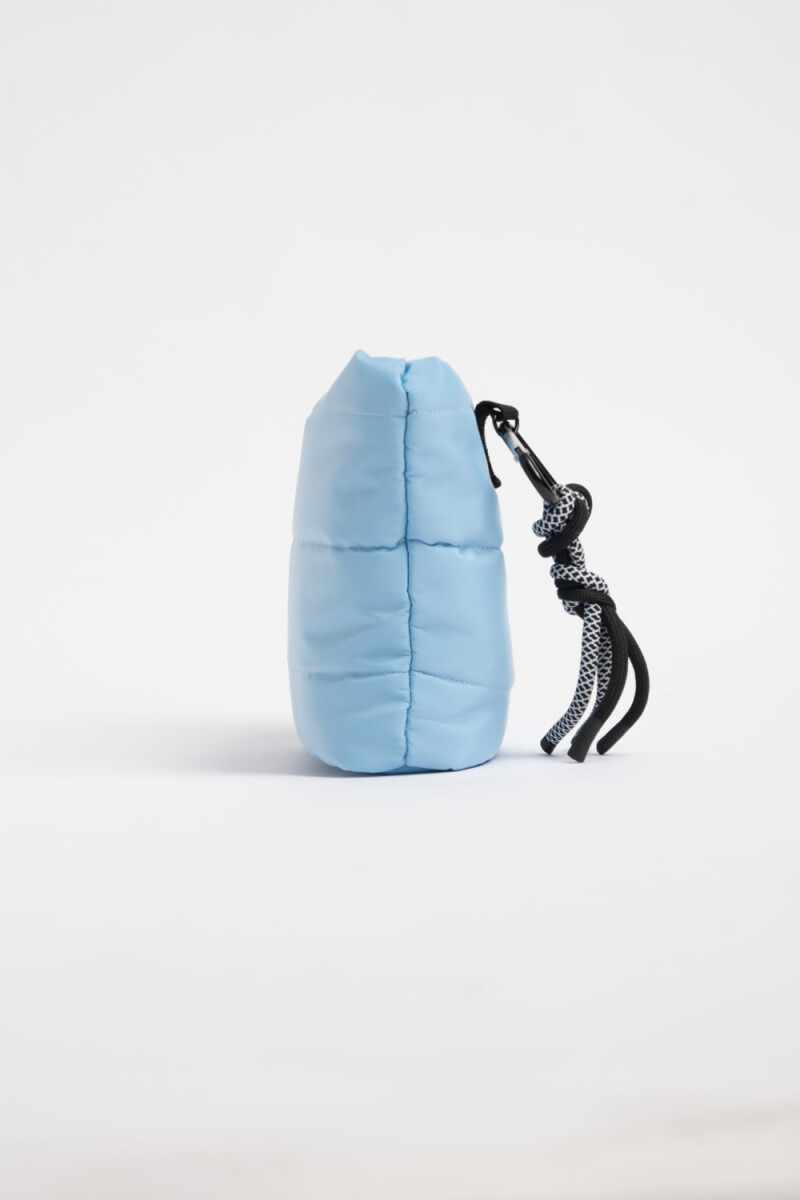 Necessaire capitoneado Celeste