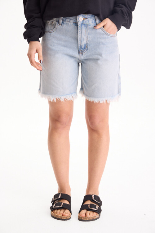 Short Indigo Celeste