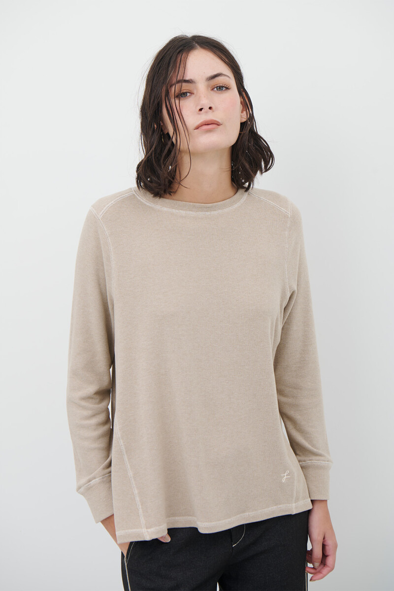 REMERA ESTELA BEIGE