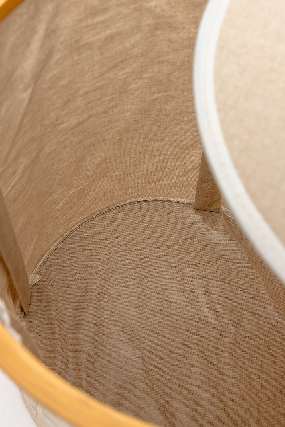 Cesto Solara Liso C/tapa Beige