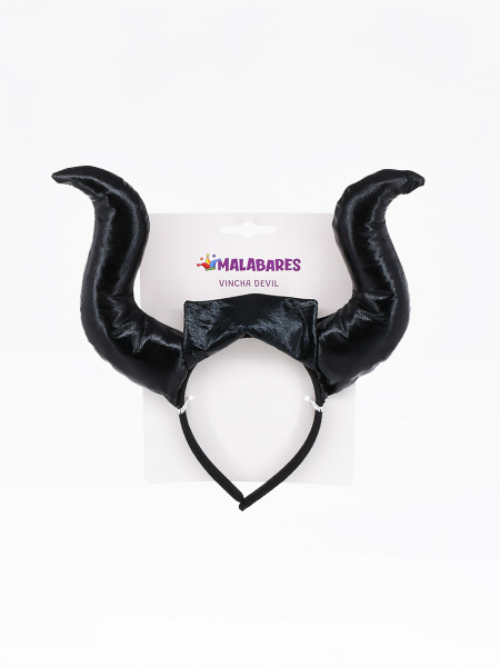 VINCHA DEVIL NEGRO (V)
