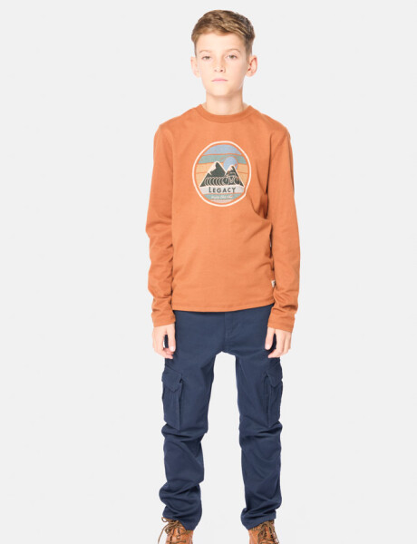 PANTALÓN CARGO Azul