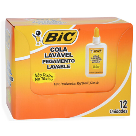 PEGAMENTO BIC COLA BLANCA 90 GR PEGAMENTO BIC COLA BLANCA 90 GR