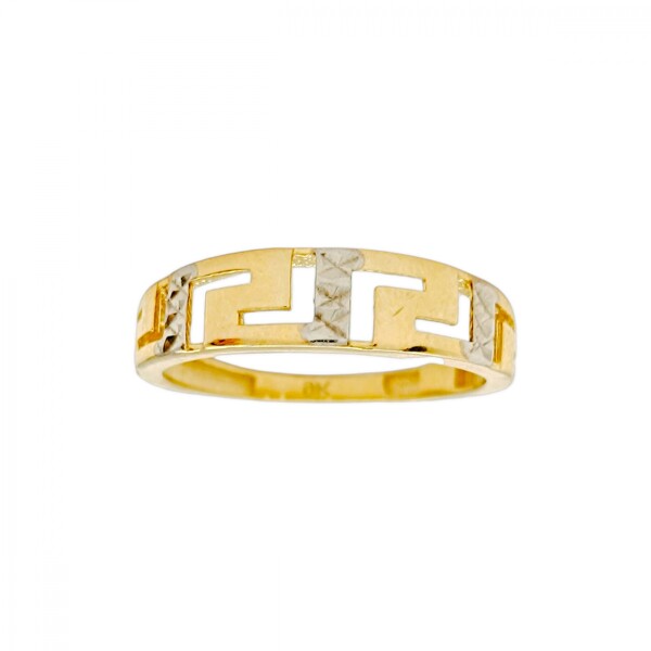 Anillo Griego calado -Oro bajo-Sin piedra-AN8226 sinpiedra