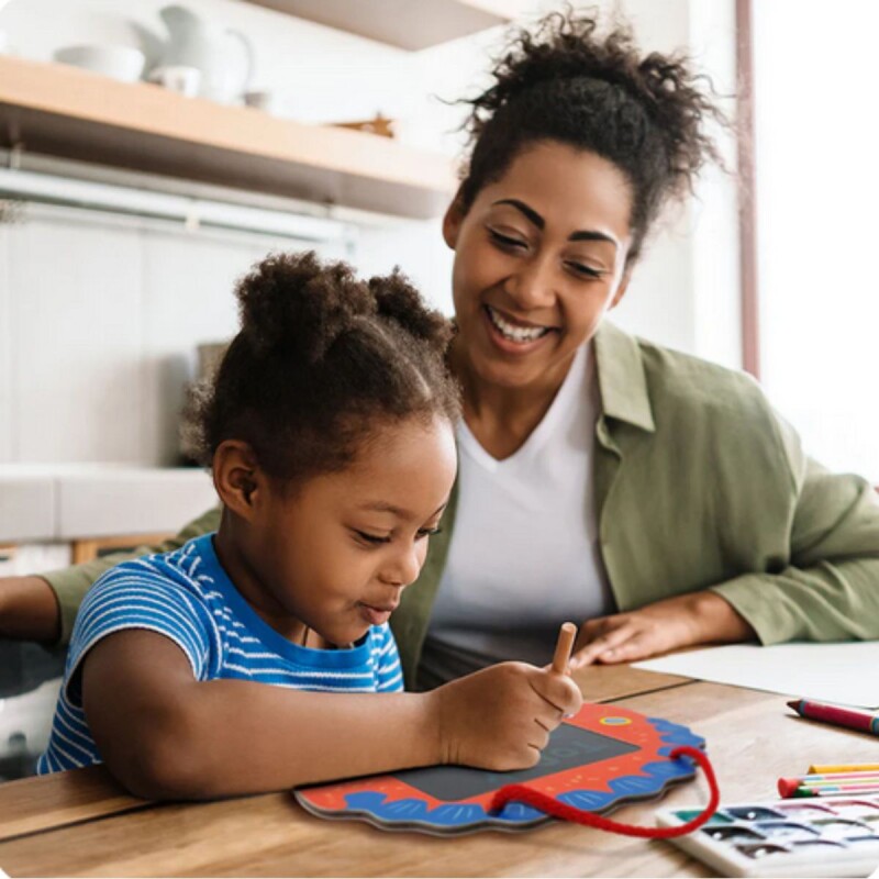 Pizarra mágica con luz LCD Dos lados Espacio