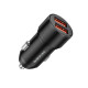 Cargador Auto 2 Usb Doble Puerto 36w Qc3.0 Carga Rápida Cargador Auto 2 Usb Doble Puerto 36w Qc3.0 Carga Rápida