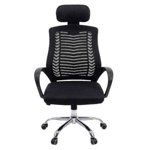 SILLA GIRATORIA NEGRA P/OFICINA Unica