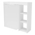 Escritorio Esquinero Plegable Estantes Estantería ESCRITORIO ESQUINERO REBATIBLE C/ESTANTE