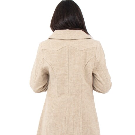 Tapado Campero Elegante Beige