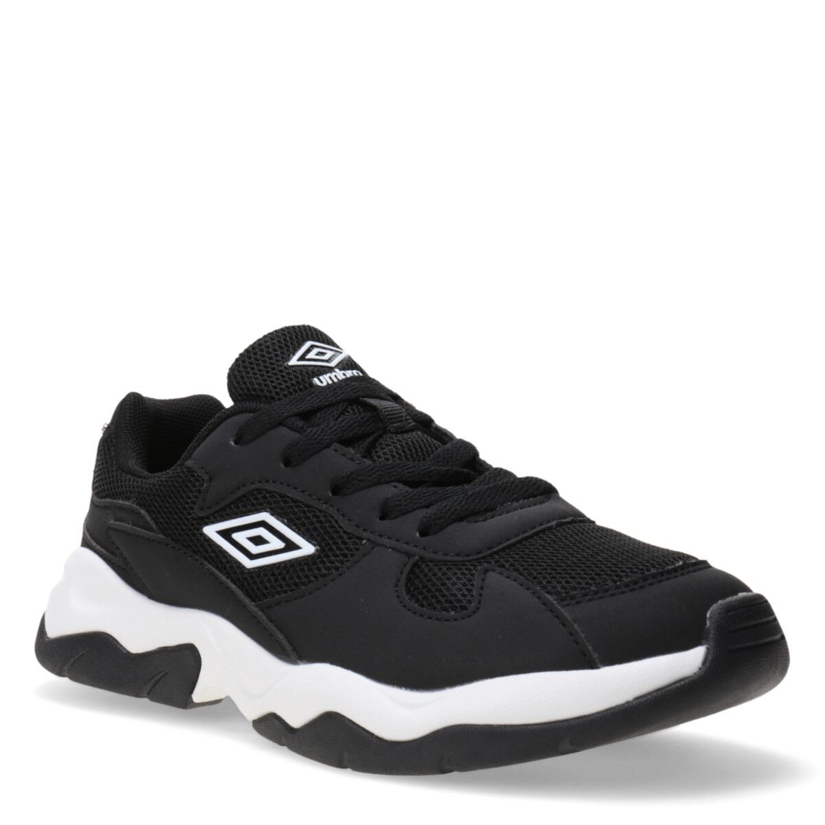 Championes de Niños Umbro Orbit - Negro - Blanco 