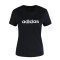 Remera de Mujer Adidas T Shirt Lin W Negro - Blanco