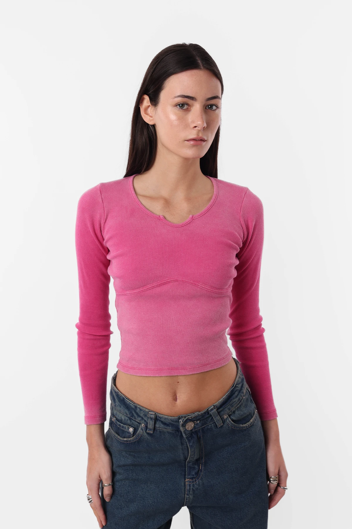 Top Layos Rosa