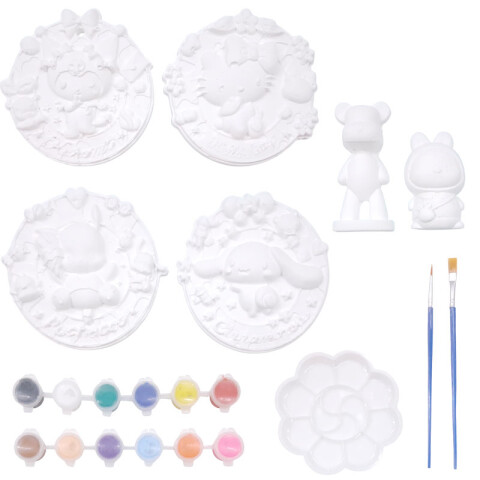 Kit de figuras de yeso para pintar DIY Kit De Figuras De Yeso Para Pintar Diy