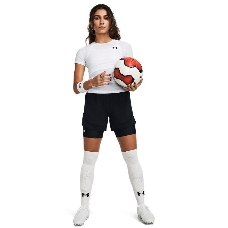 UA HG OG Compression SS-WHT WHT-100