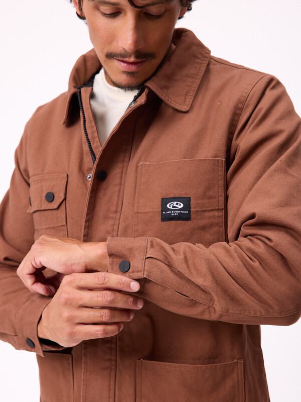 CAMPERA SEVERIN RUSTY Marrón