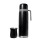 Kit Termo Comet 1lt con manija rígida + Mate acero inoxidable Negro