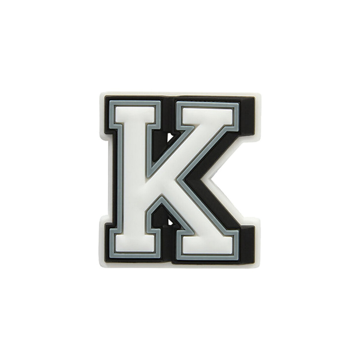 Jibbitz™ Charm Letter K - Multicolor 
