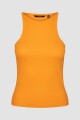 Top Sarahnatasha Cuello Halter Oriole