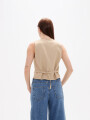 Chaleco Nayara Beige
