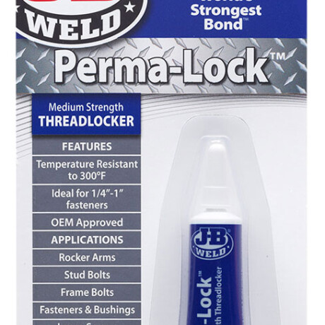 QUIMICOS VARIOS - SELLA ROSCA 1/2 TORQUE 6ML JB WELD QUIMICOS VARIOS - SELLA ROSCA 1/2 TORQUE 6ML JB WELD
