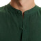 Camisa m/l lino verde