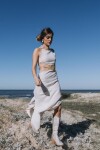 Cross dress Beige