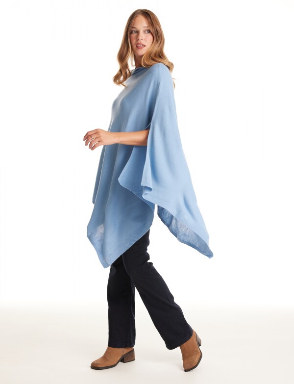 Poncho Colors CELESTE