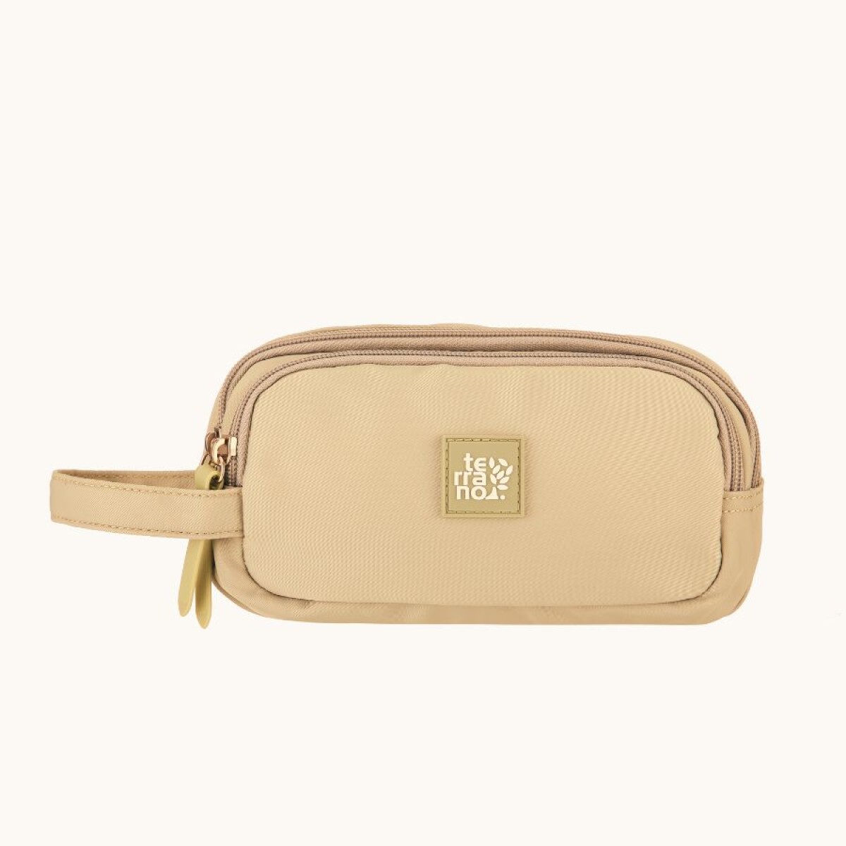 Cartuchera Terrano Doble - BEIGE 