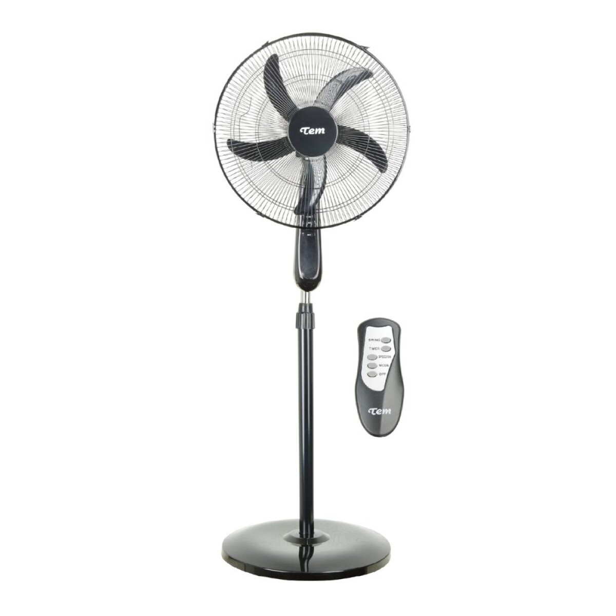 Ventilador de pie Tem 45 cm. con control 