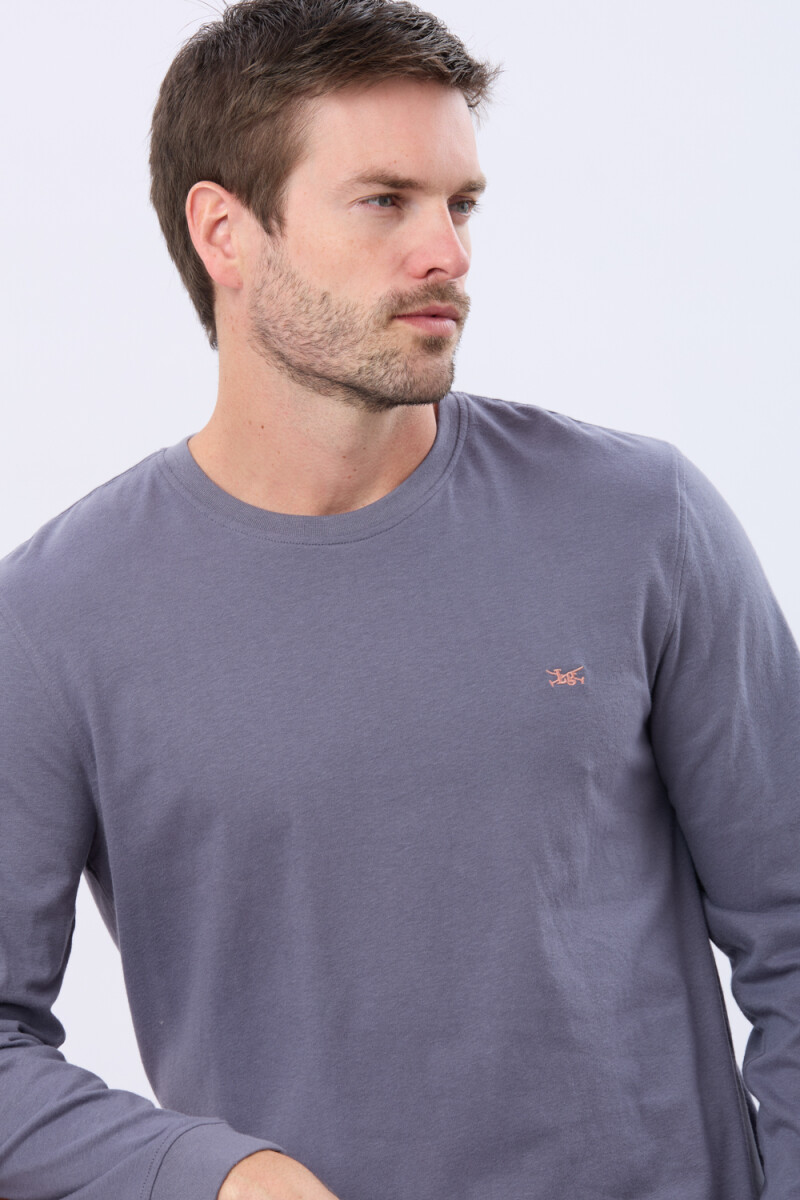 REMERA LISA DE ALGODÓN - Indigo 