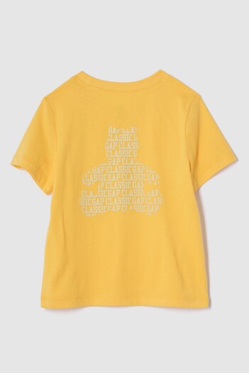 Remera Con Bolsillo Oso Brannan Toddler Niño Banana 13-0947 Tcx