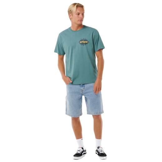Remera Rip Curl Quest Oval Burst - Verde Remera Rip Curl Quest Oval Burst - Verde