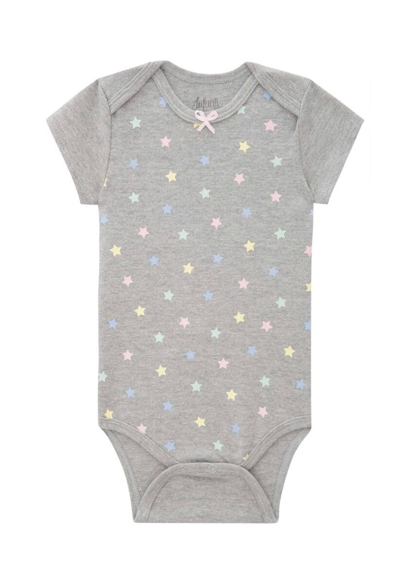 Body - Estampado Estrella Gris 