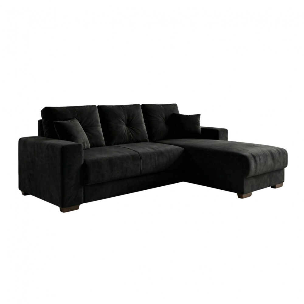 Sillón 3 cuerpos con Chaise Izquierdo - California Negro