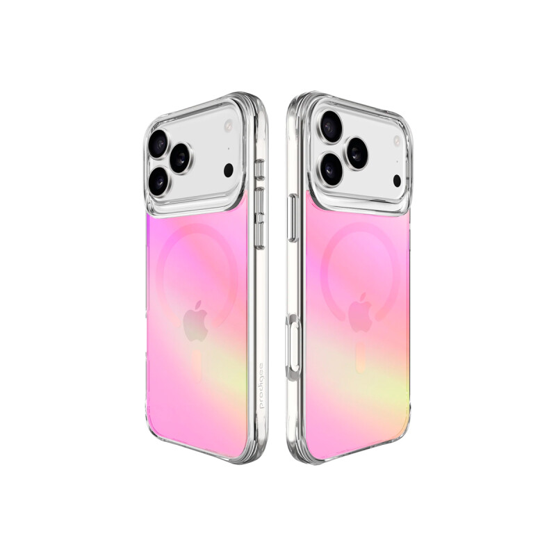 Protector Prodigee Glow para iPhone 17 Pro Max tornasolado Protector Prodigee Glow Para Iphone 17 Pro Max Tornasolado
