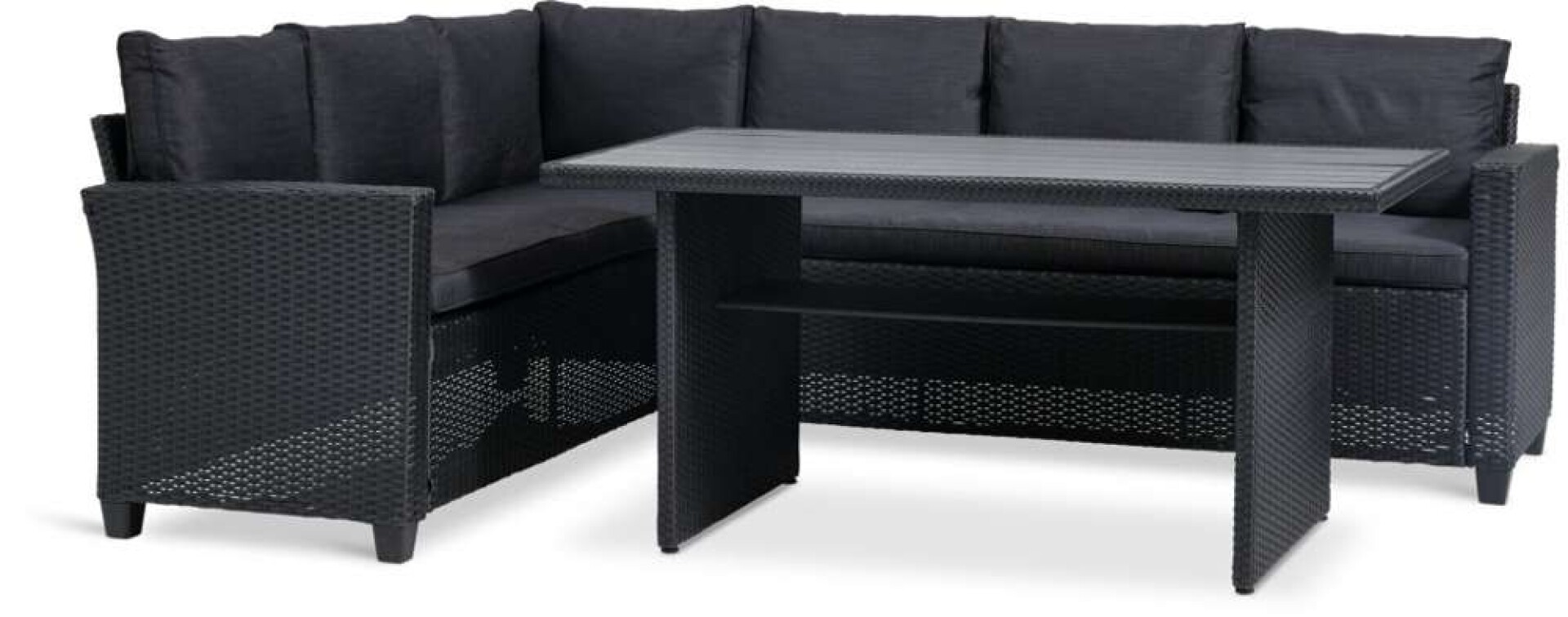 Set Jardin Agermose 6 Plazas - Negro 