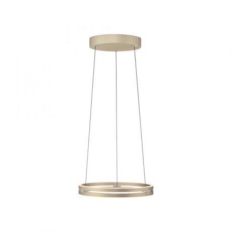 Colgante led anillo motorizado 40w 50cm a control remoto con varias funciones, Champagne Colgante led anillo motorizado 40w 50cm a control remoto con varias funciones, Champagne